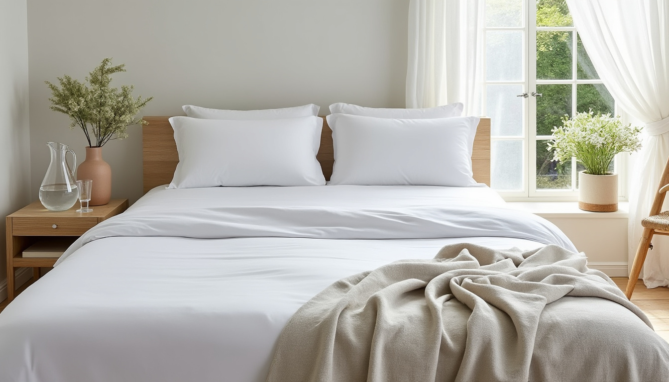 découvrez les meilleurs conseils pour choisir votre linge de lit d'été : matières naturelles, couleurs fraîches et astuces pour passer des nuits légères et confortables même lors des fortes chaleurs.