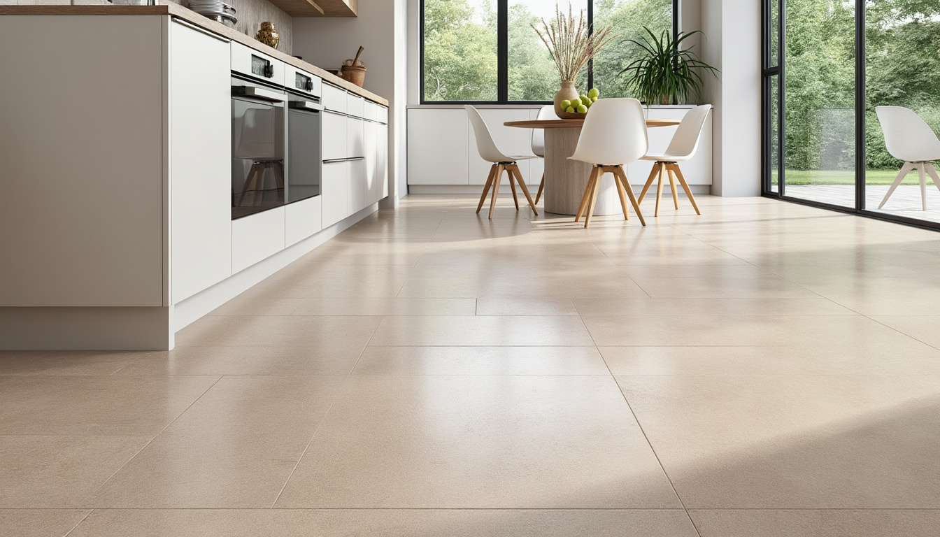 découvrez notre sélection de revêtements de sol pour cuisine : des solutions tendance, pratiques et durables pour sublimer et protéger votre espace culinaire.