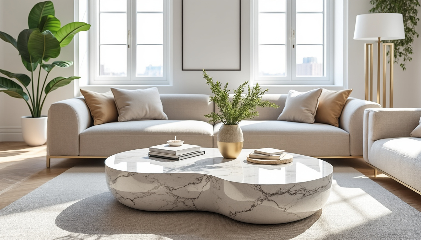 découvrez les modèles de table basse salon les plus tendance : styles, matériaux et inspirations pour sublimer votre espace de vie.