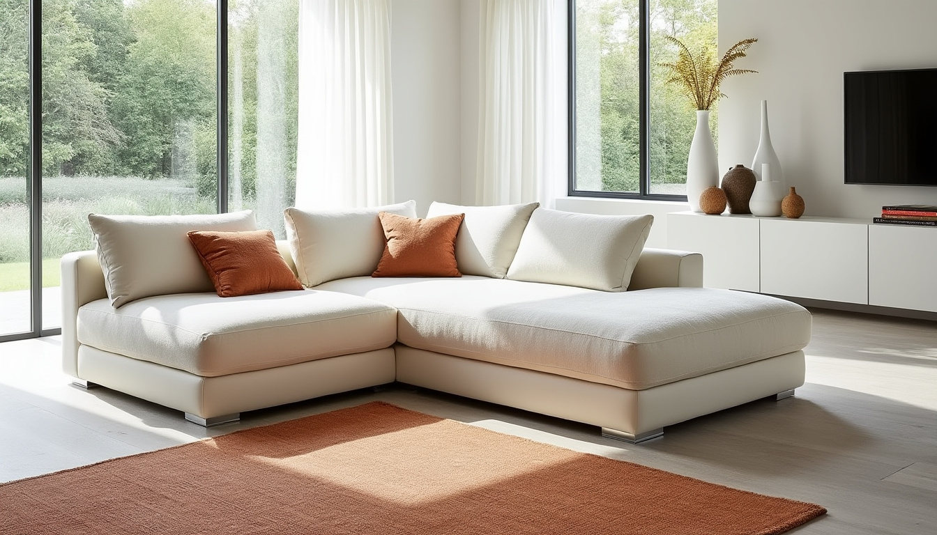 découvrez nos idées pour harmoniser tapis, coussins et canapé convertible afin de créer un salon chaleureux et tendance. inspirez-vous de nos conseils déco pour associer couleurs, matières et styles d'accessoires avec élégance.