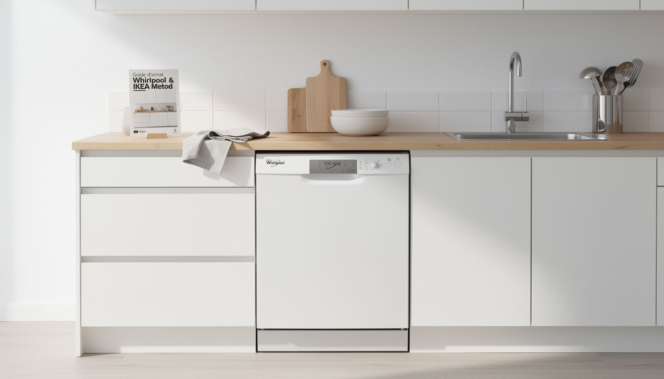 Découvrez notre guide d'achat pour choisir un lave-vaisselle Whirlpool compatible avec les meubles IKEA Metod, alliant design et fonctionnalité pour une cuisine harmonieuse.