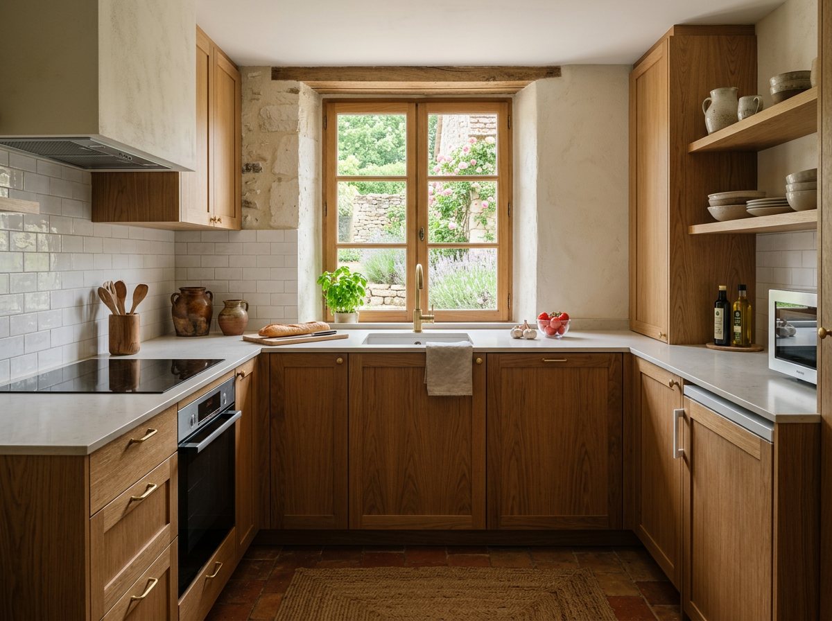 Choisir l'implantation idéale pour une petite cuisine : linéaire, L ou U ?