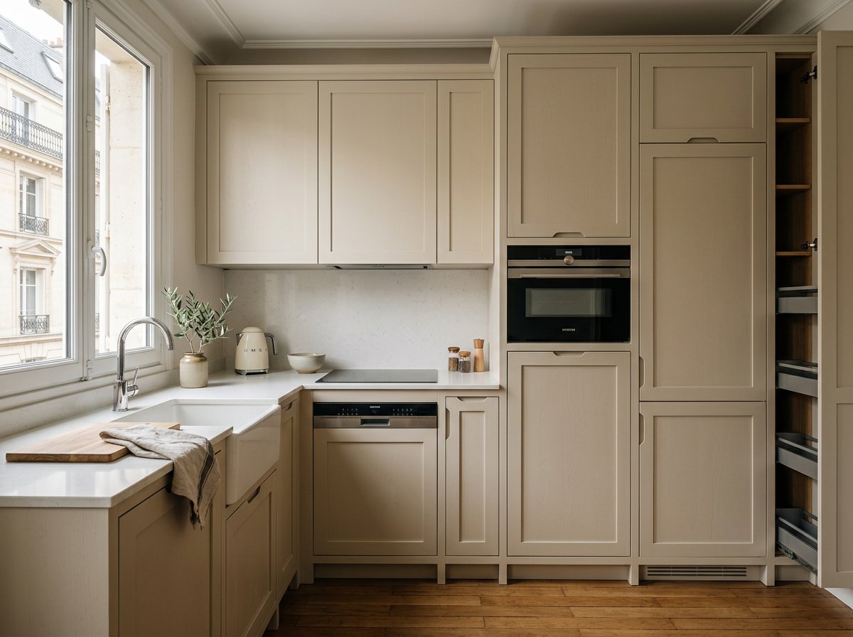 Comparer meubles et électroménager encastrables pour petite cuisine équipée