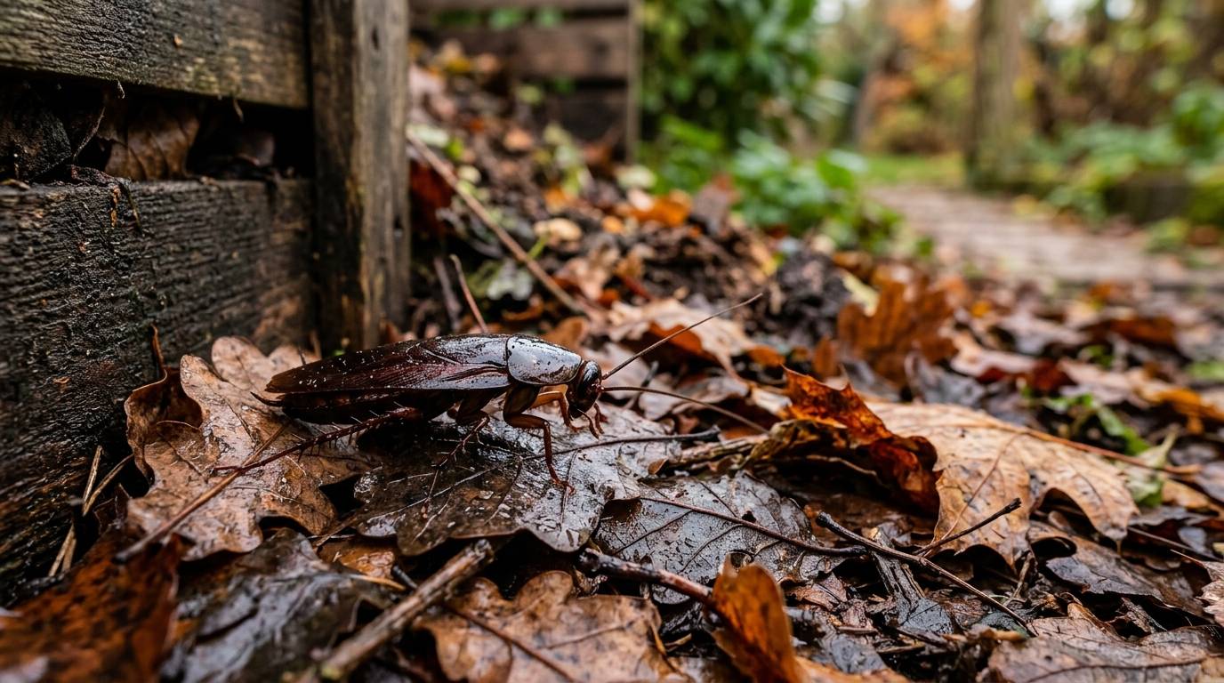 Cafard noir de jardin en 2026 : comment le reconnaître et l'éloigner avant qu'il n'entre chez vous