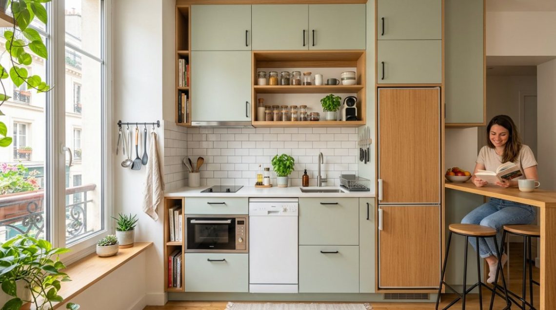 Aménager une petite cuisine fonctionnelle et optimisée