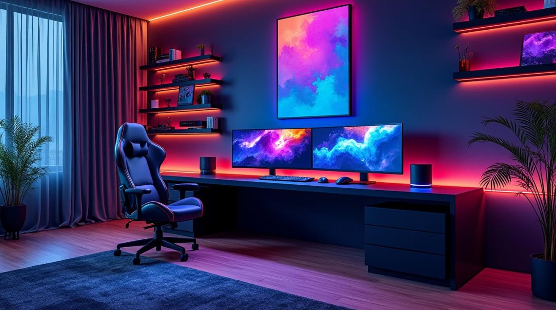 découvrez les conseils et inspirations des décorateurs ynspir pour concevoir la chambre de gaming parfaite, alliant confort, style et fonctionnalité.