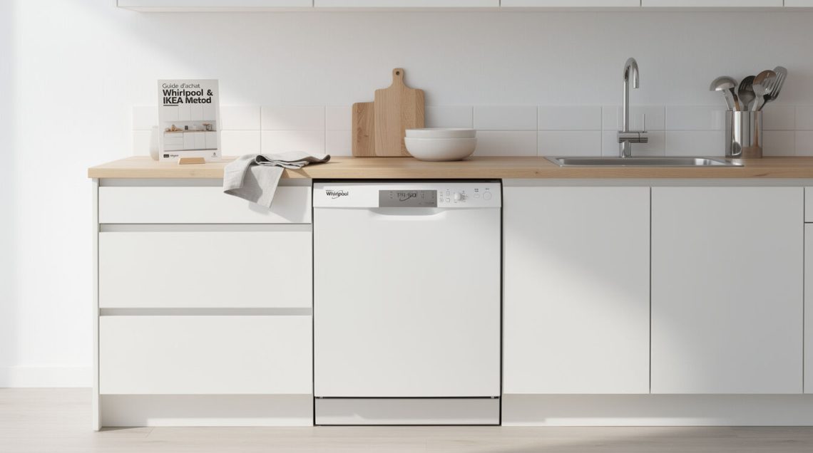 Découvrez notre guide d'achat pour choisir un lave-vaisselle Whirlpool compatible avec les meubles IKEA Metod, alliant design et fonctionnalité pour une cuisine harmonieuse.