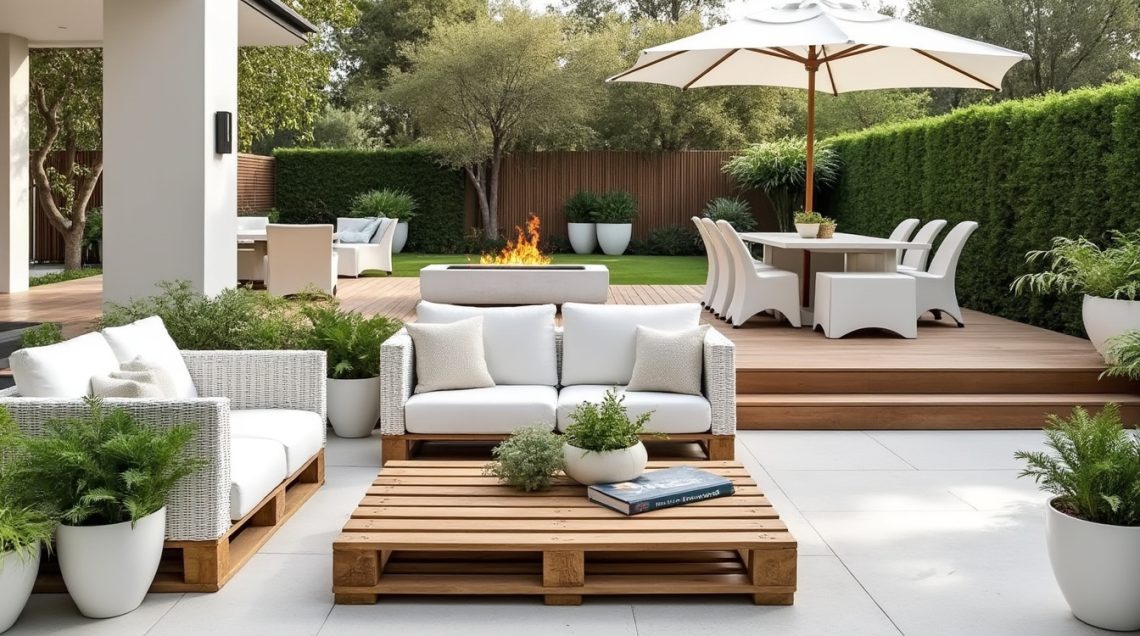 découvrez des idées diy et des inspirations tendances pour créer un salon de jardin en palette unique, écologique et à petit prix. conseils, astuces et modèles pour un extérieur convivial et design.