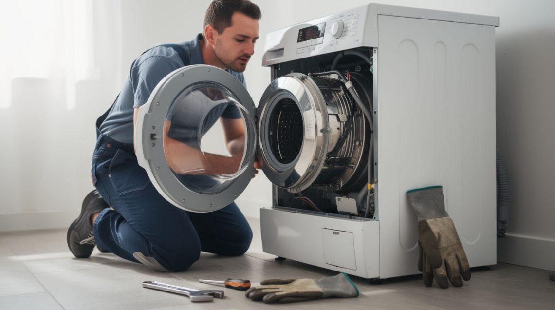 Découvrez comment diagnostiquer et réparer rapidement un tambour désaxé de machine à laver pour éviter les pannes et prolonger la durée de vie de votre appareil.