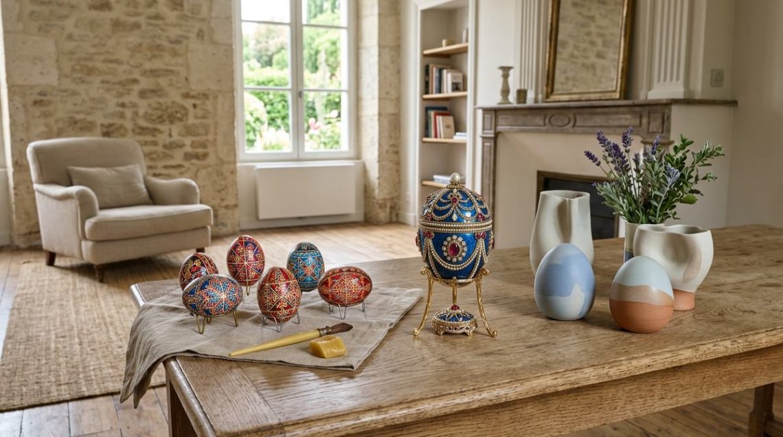 Pysanka, Fabergé et tendances actuelles : comparer les techniques de peinture d'œufs