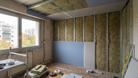 Estimer le coût d'une isolation phonique complète pour un appartement des années 70