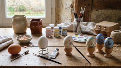 Préparer et peindre un œuf de Pâques : tutoriel complet étape par étape