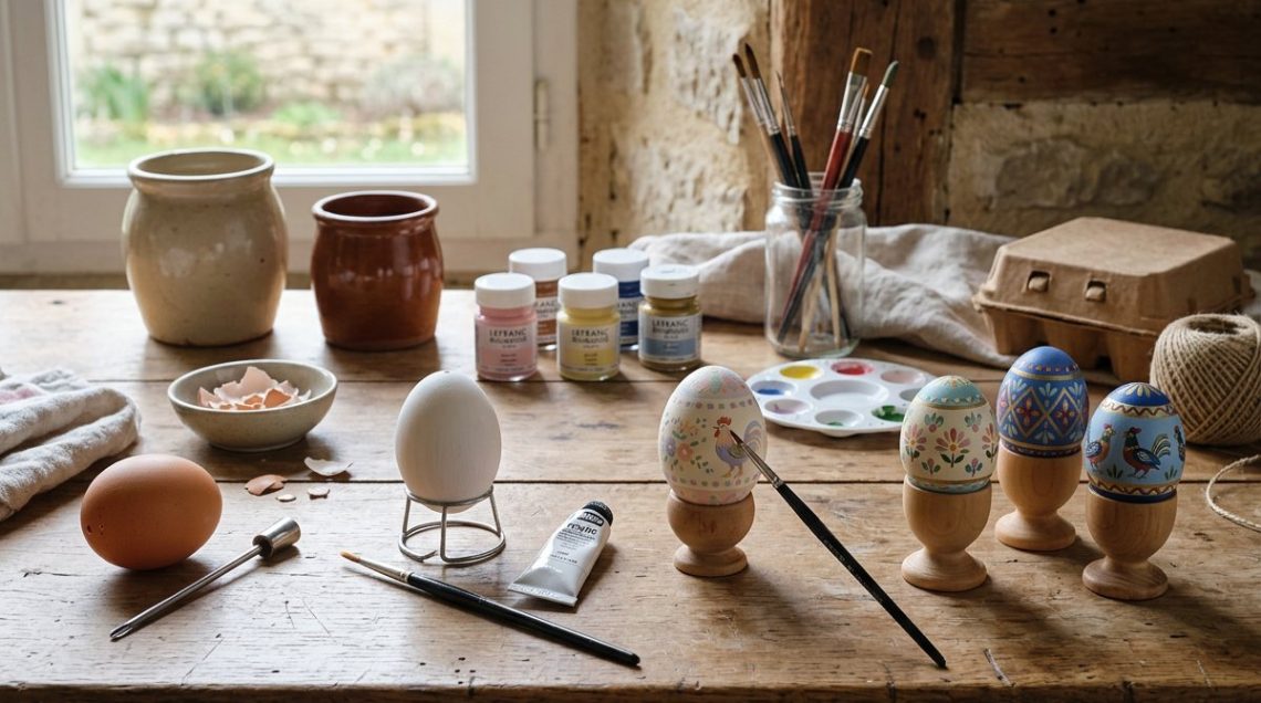 Préparer et peindre un œuf de Pâques : tutoriel complet étape par étape